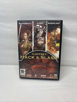 Coffret Hack & Slash PC video Games Silverfall, Loki & Avencast French Only (A)