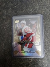 2020-21 Upper Deck Trilogy Rookie Premieres 104/999 Gustav Lindstrom Card# 53