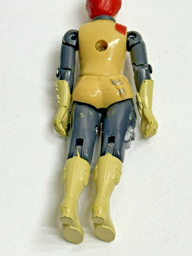 1982 Scarlett Straight Arm v1 Figure Vintage GI Joe ARAH - Afbeelding 6 van 12