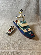 LEGO Vintage Classic Coast Guard Coastal Cutter 6353 da collezione incompleto 