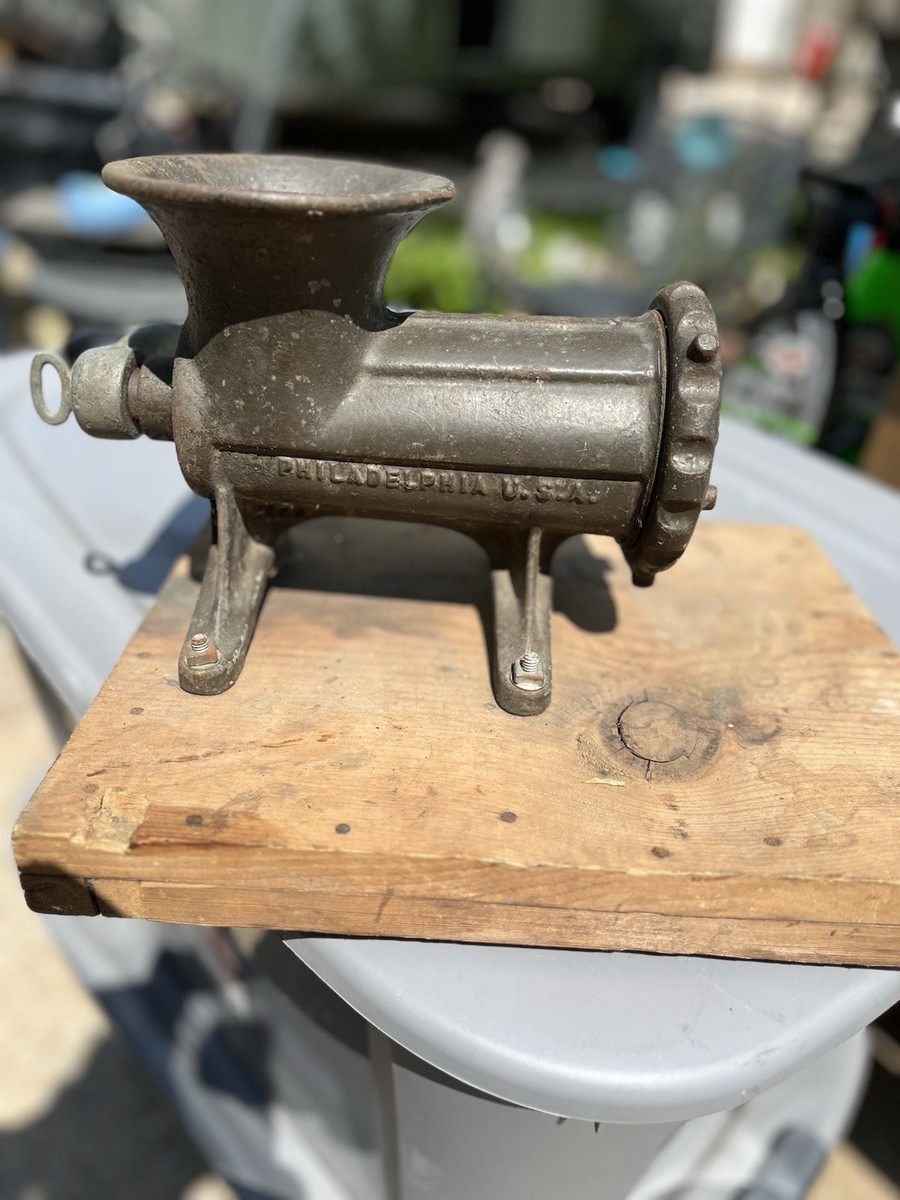 Vintage Enterprise No. 22 Tinned Meat Grinder Food Chopper Antique