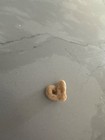 Cheerio that looks like the letter d,about 1/2 an inch tall and 1/2 an inch wide — photo 3