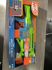 Nerf F6363 Elite 2.0 Double Punch Motorized Dart Blaster w/ 50 Nerf Elite Darts
