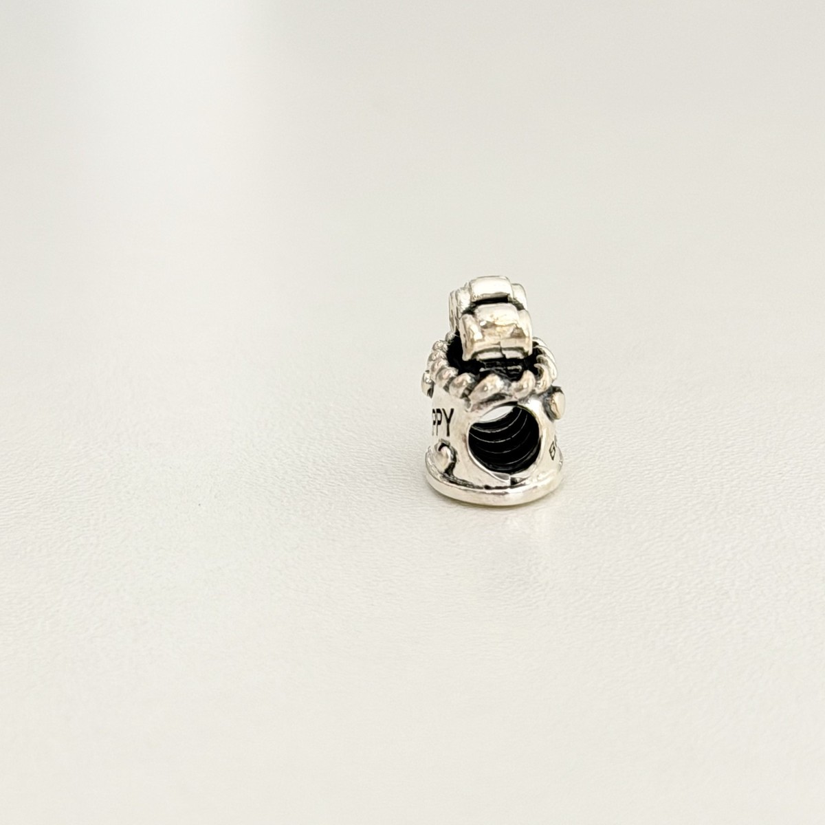 Chamilia 925 Sterling Silver Happy Birthday Cake Pink CZ Bead Charm View 3