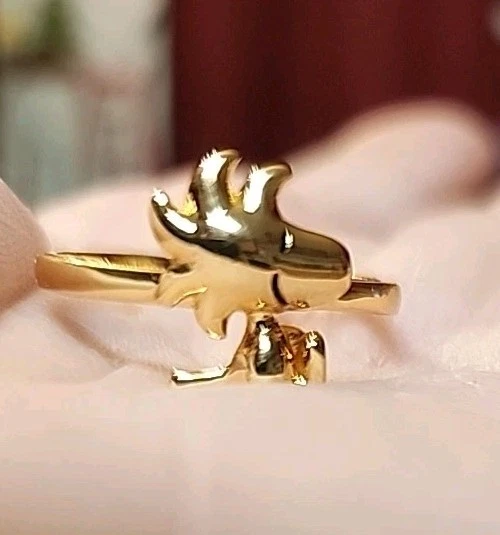 Peanuts Woodstock Ring Size 8 925 Silver - Image 3 of 4