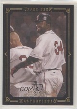 2008 Upper Deck Masterpieces Black Paper Framed David Ortiz #15 HOF 02v3