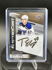2023-24 Upper Deck Engrained ElectroCast Gold Auto /15 Torey Krug #EC-9 Auto
