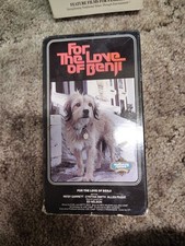 For The Love Of Benji VHS(Vestron Video)