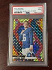 2025 Mosaic #288 Jaxson Dart Fusion Red & Yellow Choice /89 RC - PSA 9