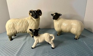 ceramic sheep figurines