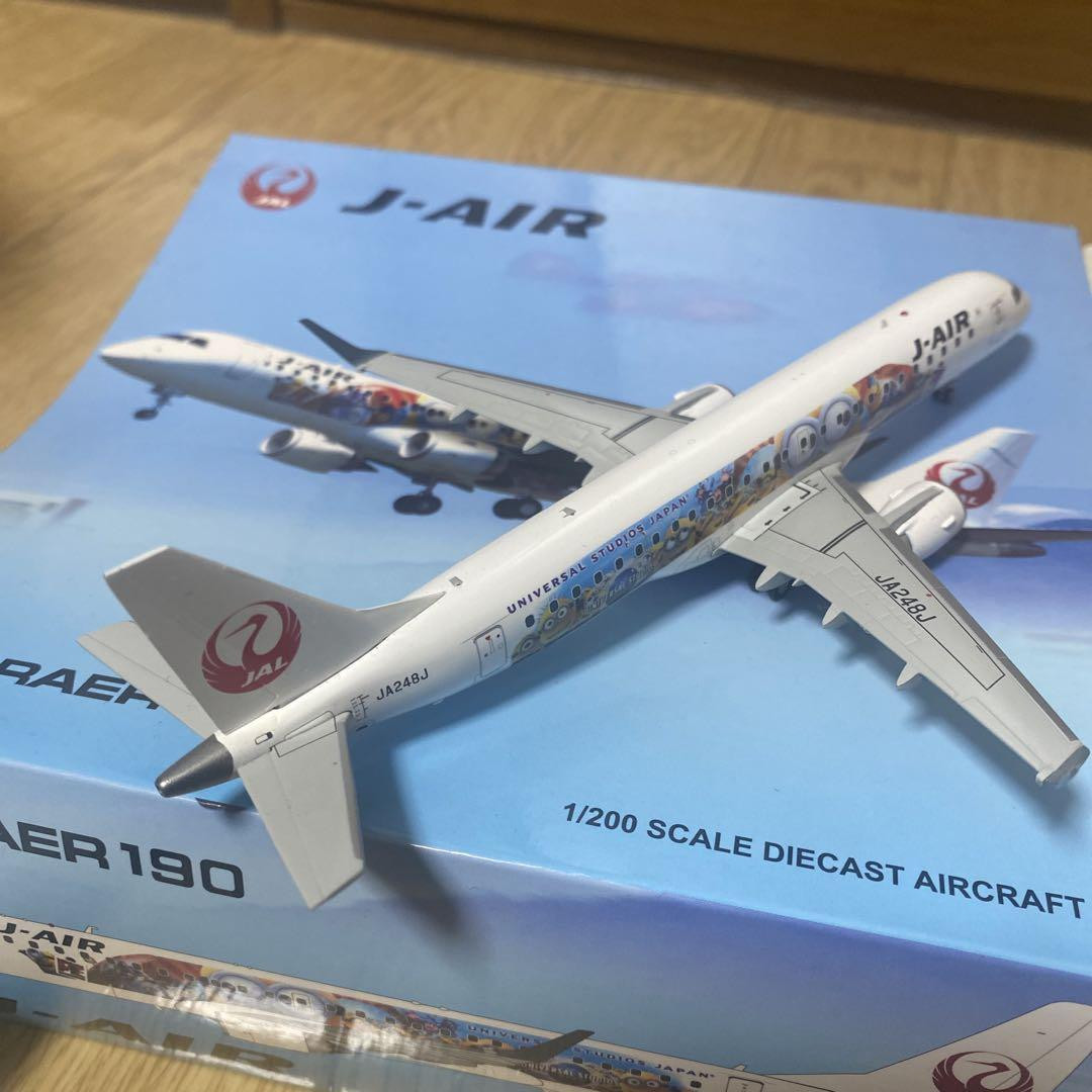 Japan Airlines J-AIR E190 1/200 JA248J Minionjet #c15771 | eBay