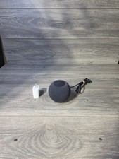 Apple HomePod Mini Black A2374 Smart Speaker W/ A2305 Block - Tested Reset