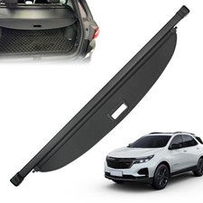 Trunk Cargo Cover for Chevy Equinox GMC Terrain 2018-2024, with Carbon Fiber ...