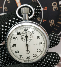 Vintage Stopwatch Agat USSR Mechanical 80's Retro Soviet Union Sport Style