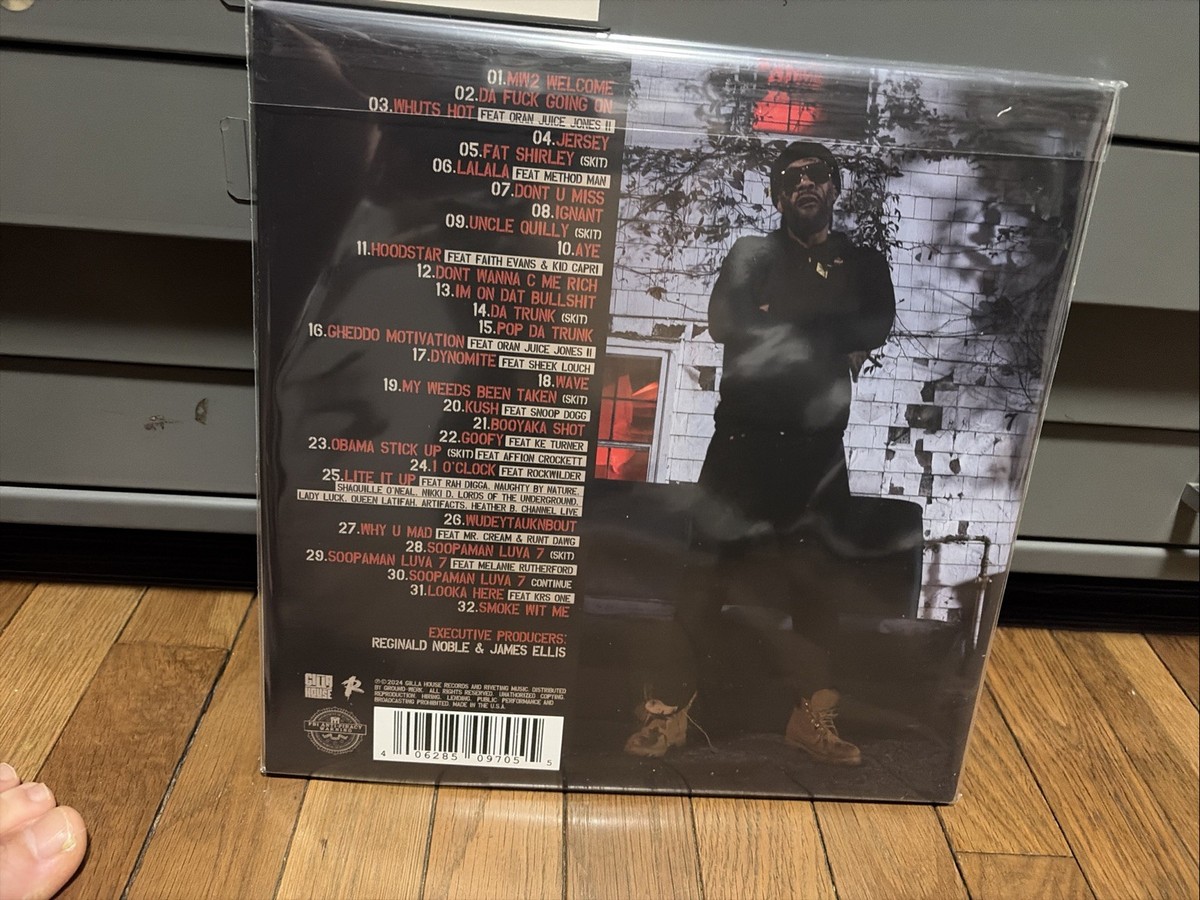 REDMAN Muddy Waters Too vinyl SIGNED Cover LP Autographed WuTang
