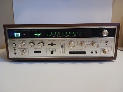 Sansui QR-4500 4 Quad Channel Stereo Receiver & Paperwork, Ferrite Bat Antenna +