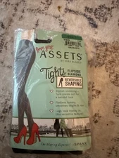 Love Your Assets Flipside Diamond Reversible Shaping Tights 1105 Black Size 3