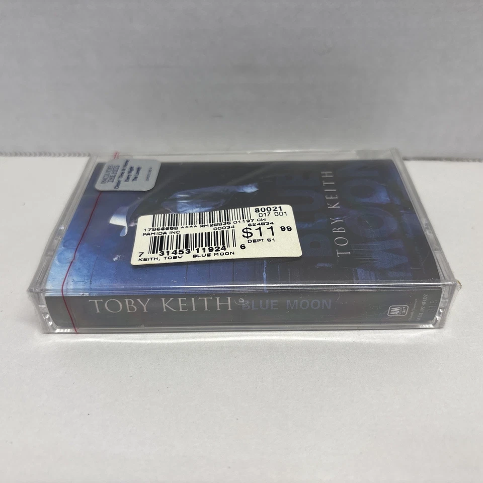 TOBY KEITH "BLUE MOON" CASSETTE TAPE [NEW SEALED] - Image 3 of 3