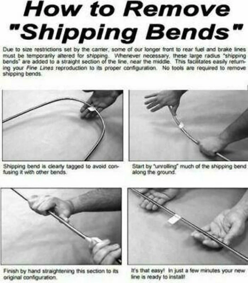 Línea de freno intermedia para Buick Century 1999-2005-AIN0003SS Foto 2 de 2