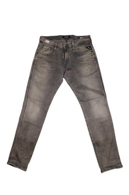 Replay Anbass Mens Jeans - M914 - Grey - Stretch W33 / L32