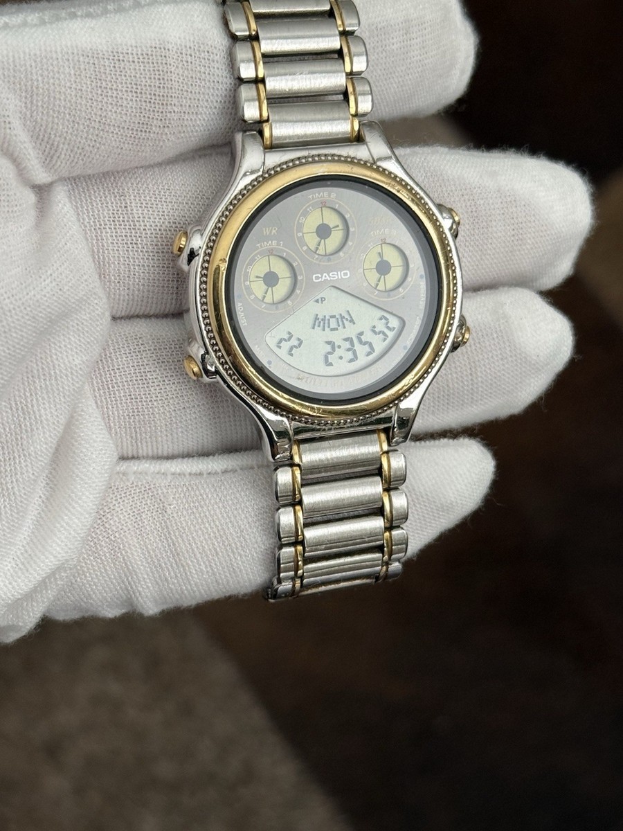 RARE Casio Vintage Digital Watch Multi Planner MINT 931 Bgp-260