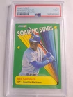 Ken Griffey Jr. 1990 Fleer Soaring Stars #6 💥Rare💥 Insert Card! - PSA 9 MINT