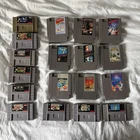 Nintendo NES  & SNES Game Lot Clean & Excellent Shape Authentic Vintage 18 Total