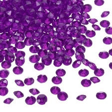 5000Pcs Wedding Table Scatter Confetti for Crafts (Dark Purple, 4.5mm)