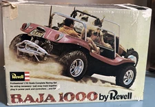 REVELL SLOT CAR RACE TRACK SET  BAJA 1000 DUNE BUGGY RACERS 1/32 SCALE