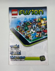 LEGO Fusion: Town Master (21204) Complete with Instructions