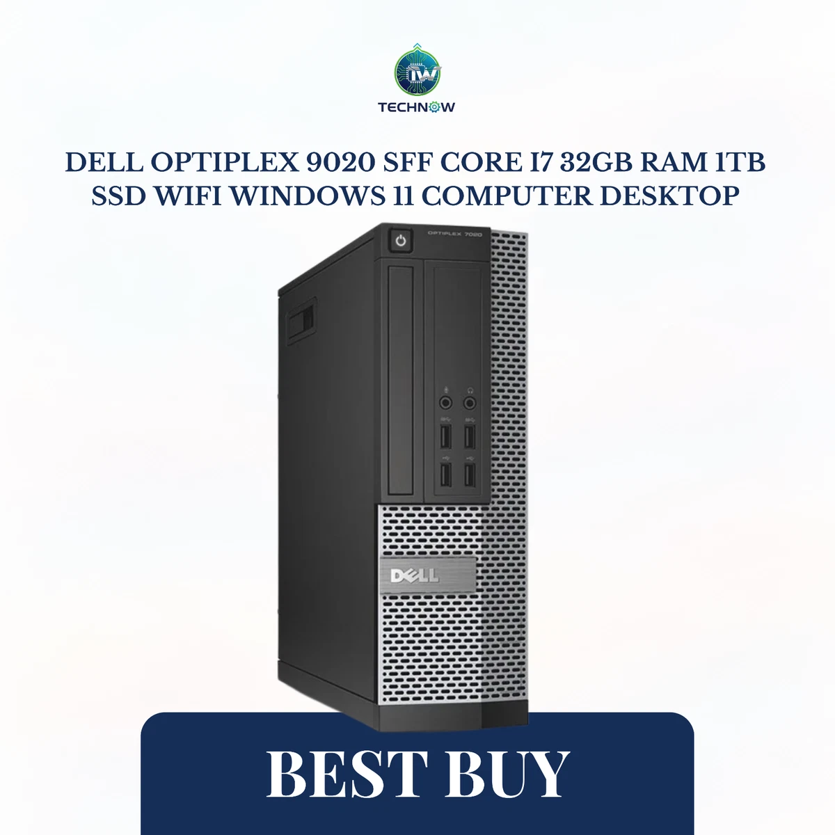 Dell OptiPlex 9020 SFF Core i7 32GB Ram 1TB SSD WiFi Windows 11