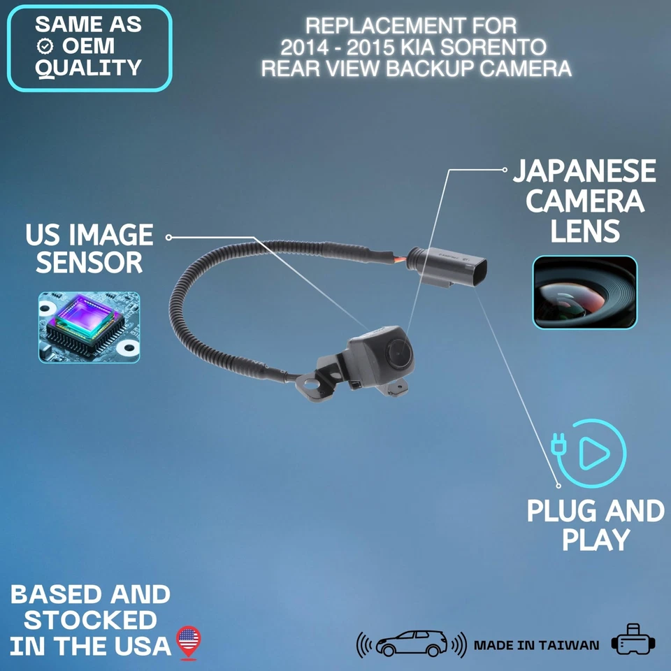 Backup Camera Replaces for 2014-2015 Kia Sorento - Image 3 of 4