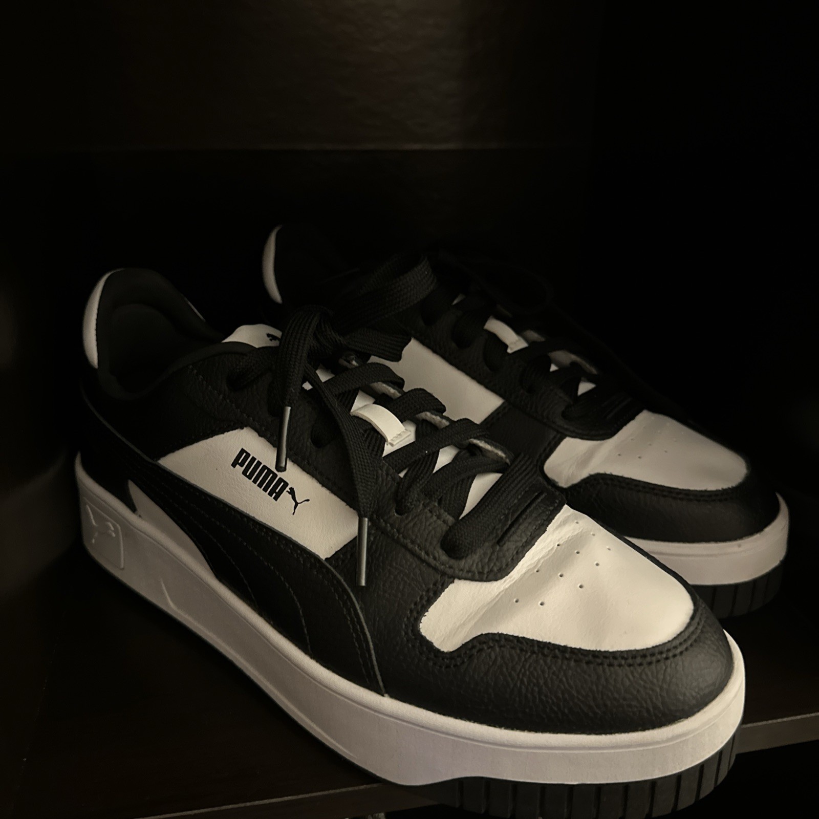 Puma Caven Sneaker Men's Size 9.5 White/Black new