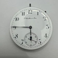 Gorgeous Swiss Private Label P. Silverthaw & Sons 16s Pocket Watch Movement