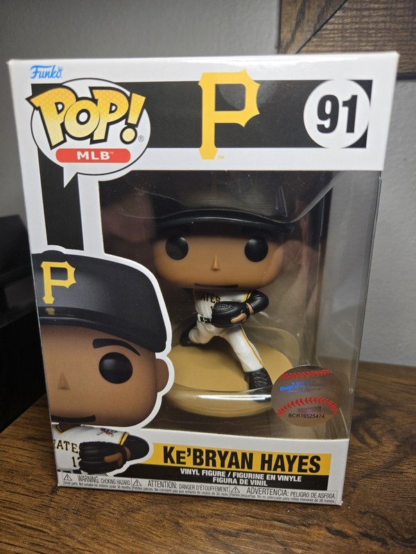 Funko Pop! MLB Pittsburgh Pirates Ke’Bryan Hayes #91 – Vinyl Figure