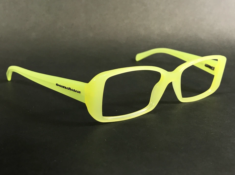 Donna Karan 眼镜框 DK1513 3132 霓虹绿色矩形 51-15-135 — 第 2/4 张图片