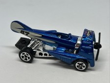 Hot Wheels "Dog Fighter" blaumetallic von Mattel 1996