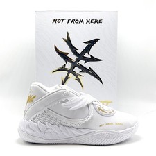 NEW MEN PUMA MB.05 "Mist" WHITE / GOLD 312794 01