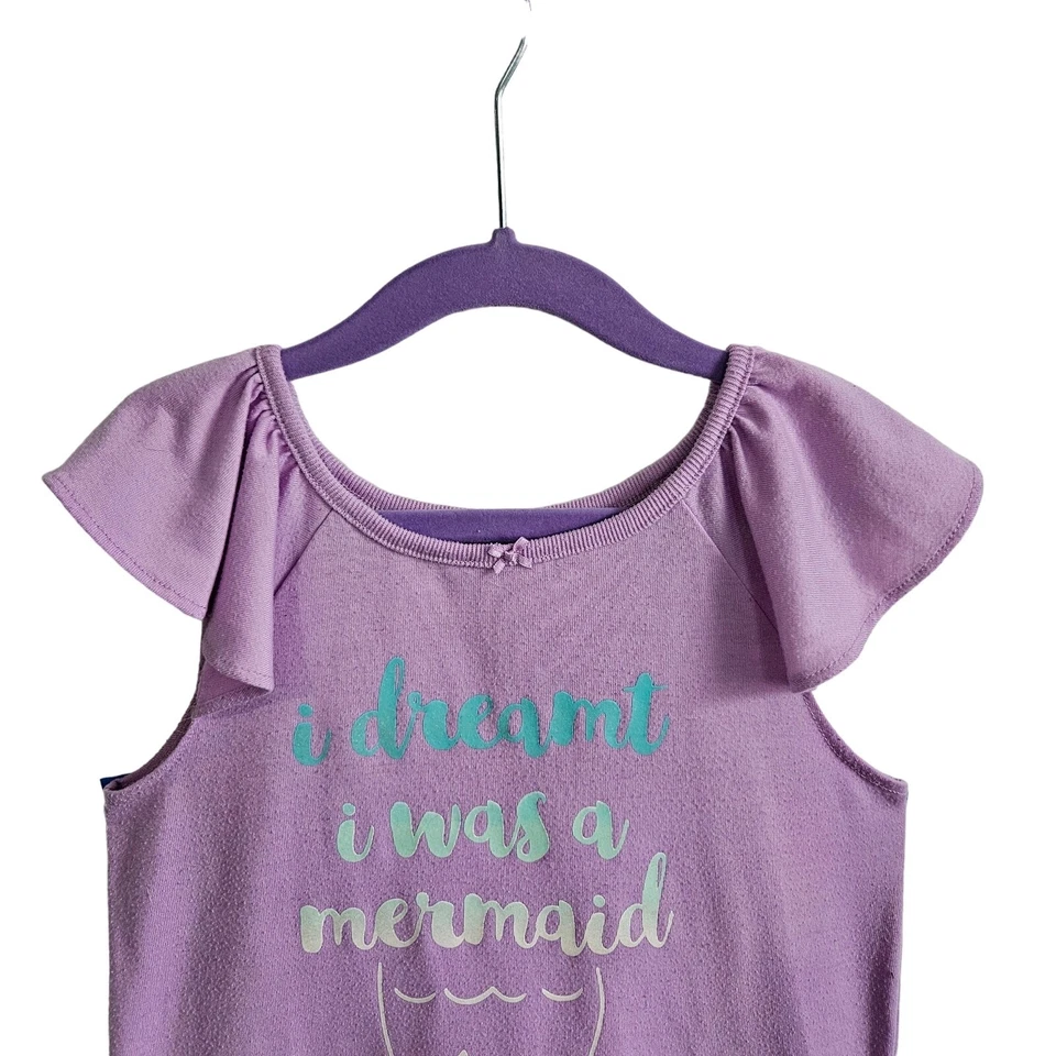 Camisón pijama sirena manga volantes 4-5 Carters para niña Foto 3 de 4