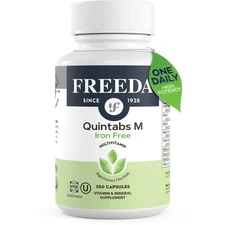 FREEDA One Daily Multivitamin Without Iron – Kosher Adult Multivitamin Supple...