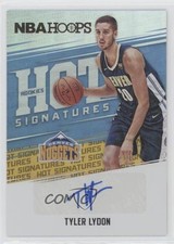 2017-18 Panini NBA Hoops Hot Signatures Rookies Tyler Lydon #HSR-TL Auto 1u6