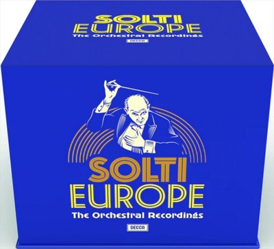 GEORG SOLTI EUROPE: THE ORCHESTRAL RECORDINGS NEW CD