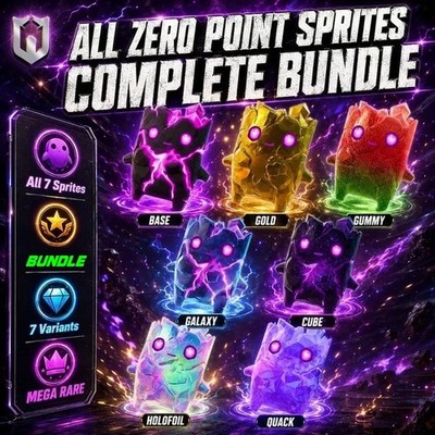 ALL 7 ZERO POINT SPRITES BUNDLE