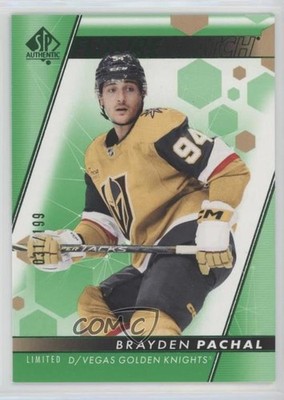2022 SP Authentic Future Watch Limited Green 31/199 Brayden Pachal Rookie RC 2o7