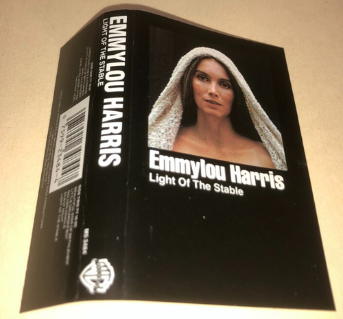 Emmylou Harris vintage cassette tape Light of the Stable christmas holiday album - Picture 3 of 6