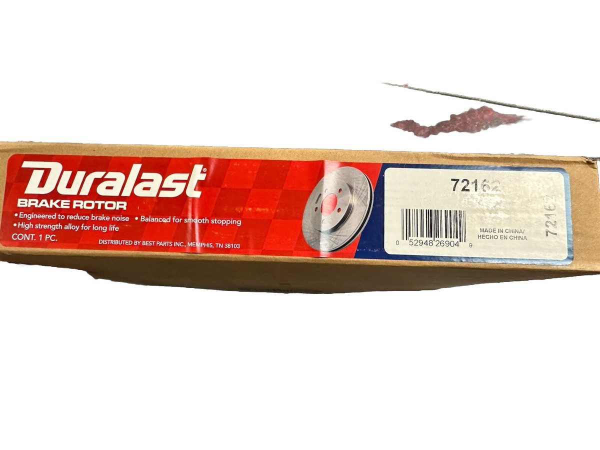 Disc Brake Rotor-Duralast Rotor/Drum Front DURALAST by AutoZone