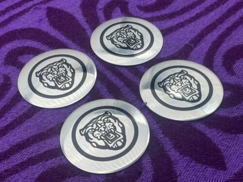 4 x JAGUAR XKR XK8 BBS 20 INCH PARIS ALLOY NEW REPLACEMENT WHEEL CENTRE BADGES - 第 4/7 張圖片