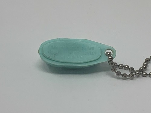 Vintage Princess Rotary Telephone Keychain Aqua Blue - Picture 3 of 4