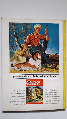 Volume da collezione Felix n.28 con Felix n.317-319 con Bessy - BASTEI - Foto 3 di 3