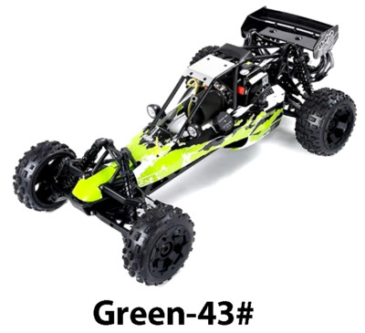Rovan RC 1/5 Scale 29cc 5B Baja Buggy Gasoline Remote Control Green #43 ...